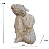 Buddha Figurine Tabletop Ornament Art Crafts Decorative Sculpture for Shelf Office Patio Home