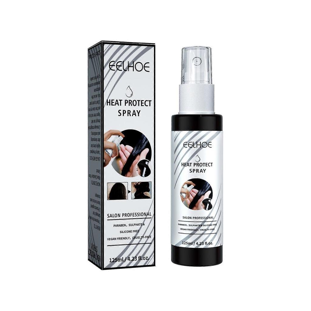 Heat Protectant Spray - Thermal Hair Protection From Heat Styling - Sulfate + Paraben Free, For Women + Men 125ml