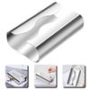 Stainless Steel Tissue Box Holder Solid Paper Dispenser Case Bathroom Storage Container Decorative Practical