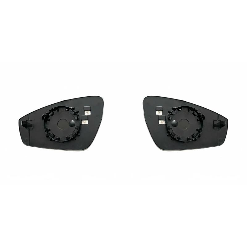 For Volkswagen Golf 7 Touan US Jetta 19 lens rear view mirror glass 5G0857521 / 5G0857522Car Wide Angle Heated Mirror Glass part