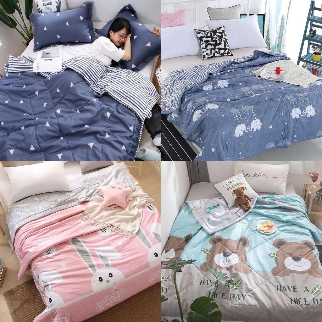 Bedroom With Duvet Modern Minimalist Style And Polyester Material Quilt For Kids