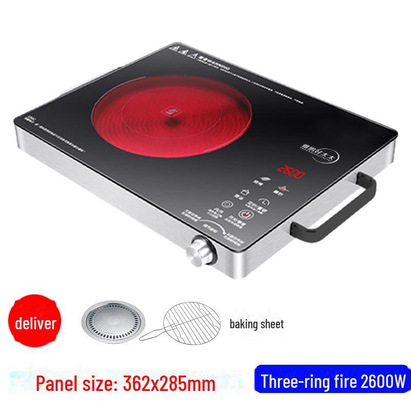 

Керамическая электрическая плита высокой мощности: Многофункциональная, жаропрочная, настольная плита для домашнего или коммерческого приготовления чая Host