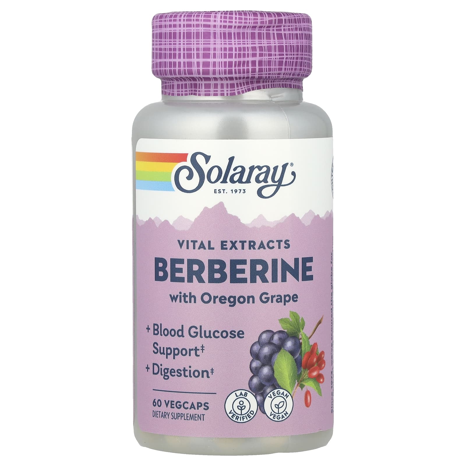 

Berberine Root Extract, Advanced Formula, 60 Veggie Caps