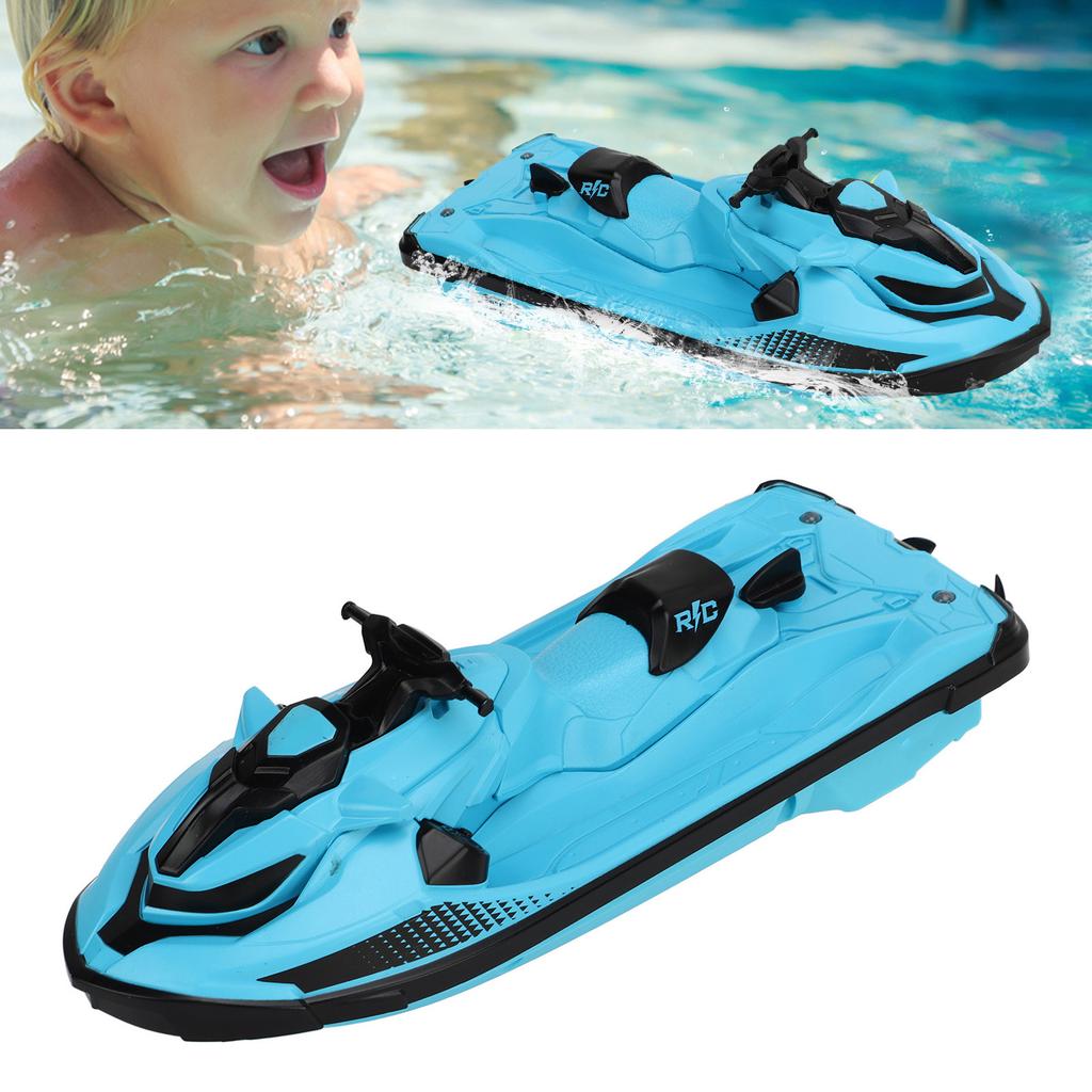 1Celsius14 2.4G Remote Control Motorboat   Water Toys Children RC Boat for Pools and Lakes