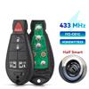 KEYYOU For Chrysler Town Country Jeep Grand Cherokee For Dodge Caliber Journey M3N5WY783X IYZ-C01C 433Mhz Remote Key 2008-2010
