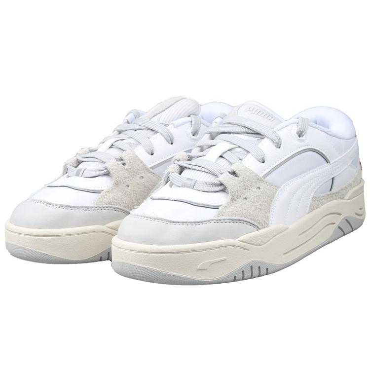 New Puma 180 Leather White Cool Light Grey 393288-01