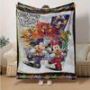 1pc, Disney Mickey and Minnie Home Decor Blanket- Perfect as a Cozy Sofa Throw, Outdoor Blanket, or Gift, Flannel Coverlet, Ideal for Bedrooms