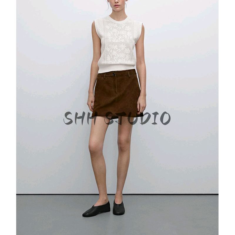 MD Spring/Summer New Women's Clothing French Style Cool Feeling Elegant Heavy Industry Exquisite Feeling Lace Sleeveless T-shirt 5717677