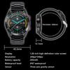 2025 New 1.5 inch Smart Watch Men Bluetooth Call Heart Rate ECG Health Fitness Sports Watch Waterproof Business Man Smartwatch
