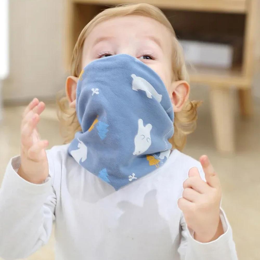 Sciarpa per Bambino in Cotone Autunno Primavera Scaldacollo Sciarpa per Bambini Ragazzo Ragazza Sciarpe per Bambini Collo O Anello Sciarpe Collo Caldo Nuovo