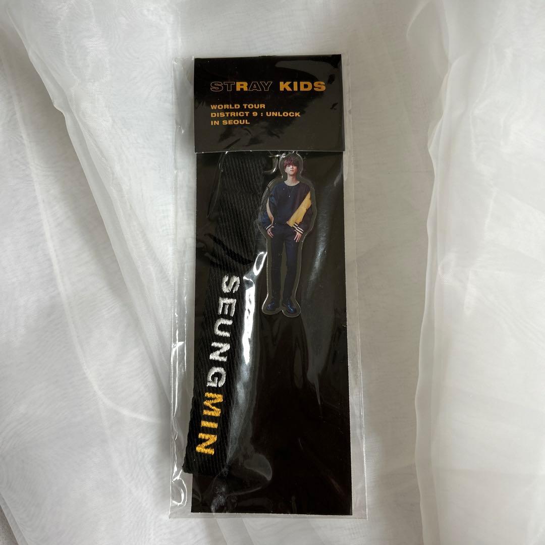 

[USED] Stray Kids Seungmin Unlock Seoul Concert Key Ring Strap