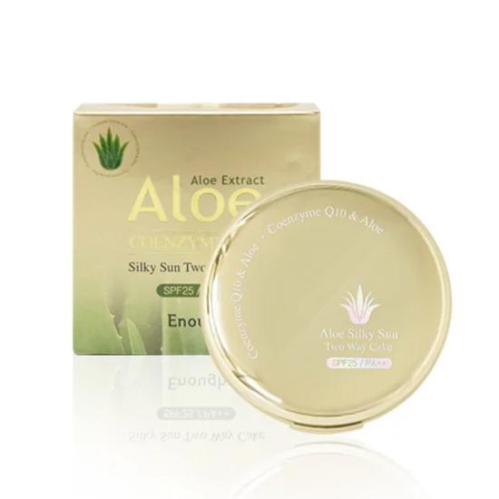

Торт Enough Coenzyme Q10 Aloe Silky Sun Two way Cake 13г(+ 13г) -3 Цвет