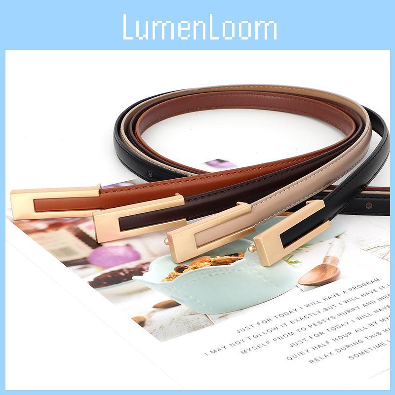 Thin Versatile Waist Belt Minimalist Dress Decoration Decoration Casual For