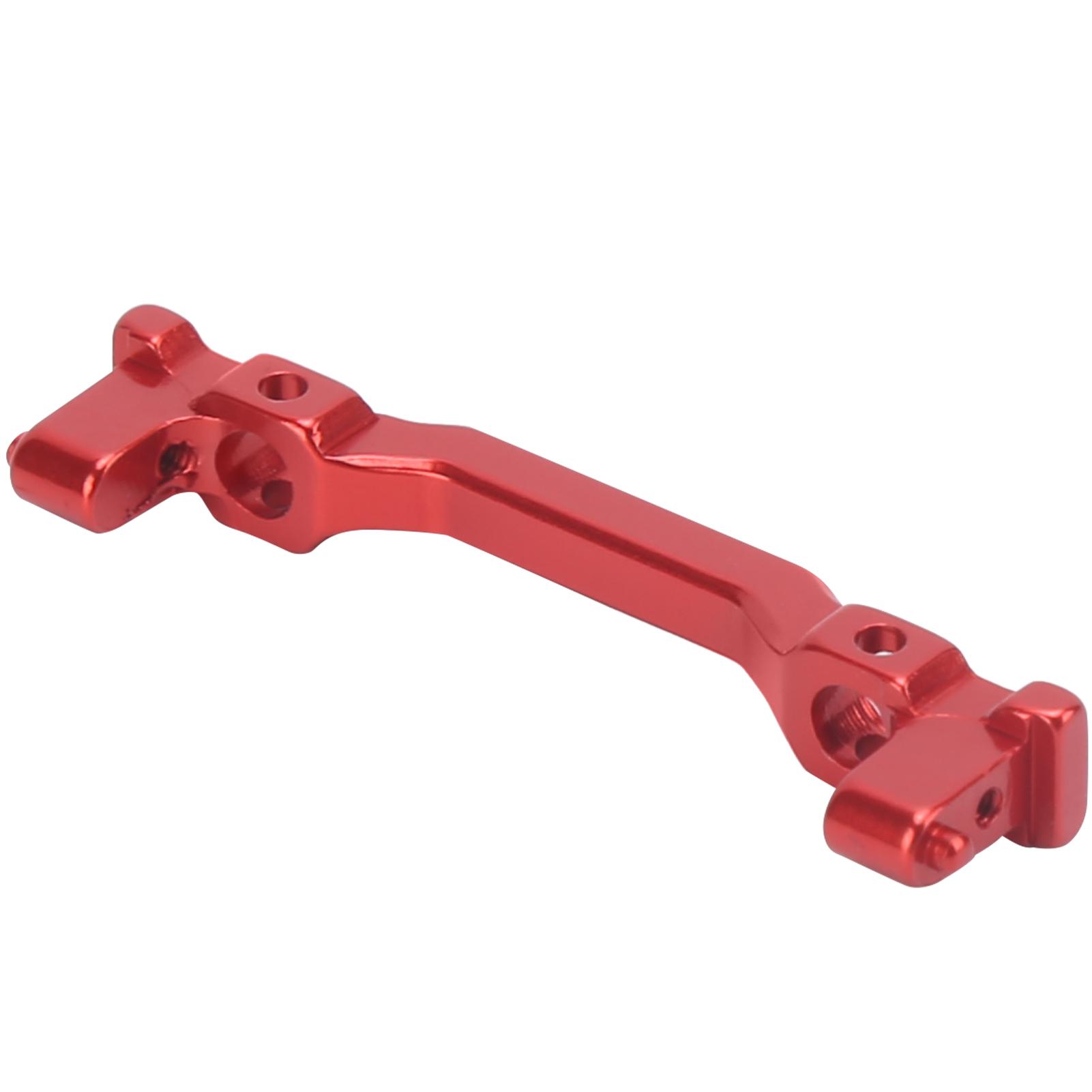 

RC Aluminium Alloy Front Bumper Mount Fit for Axial SCX24 90081 124 RC Car Update PartsRed