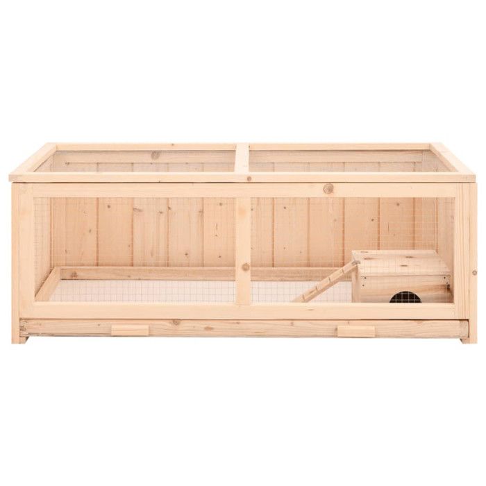 Cage à hamster - Non spécifié - 104x52x38 cm - Bois massif de sapin - Intérieur - Montage facile