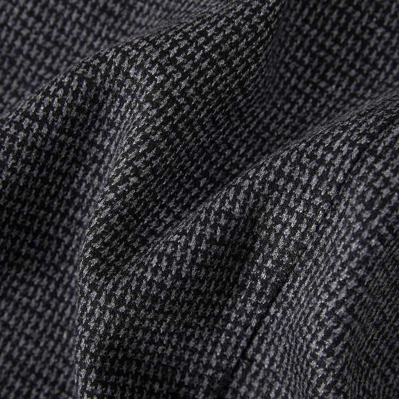 Women's Wool Blend Elastic Waist Cropped Casual Pants