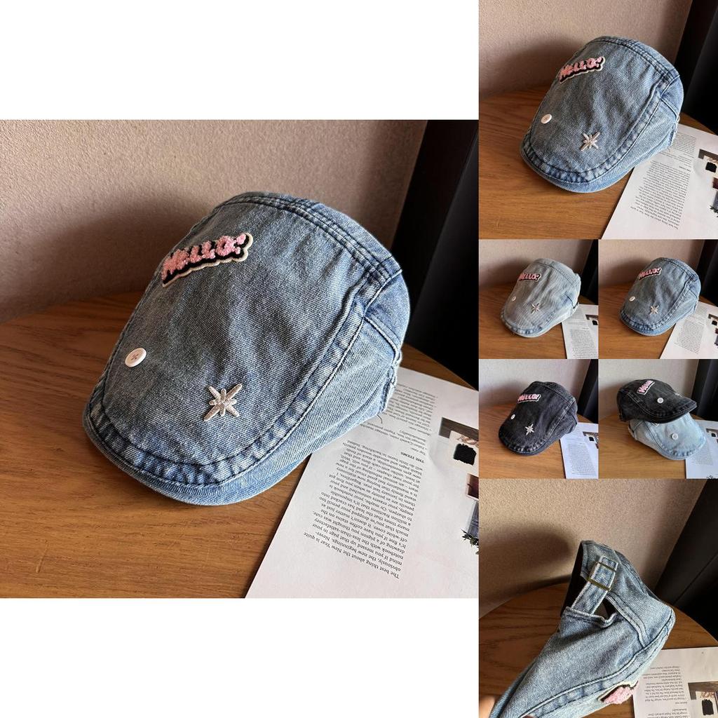 Denim Fischerhut Für Damen Mit Sonnenschutz Atmungsaktives Gewebe Sommer Modeaccessoire