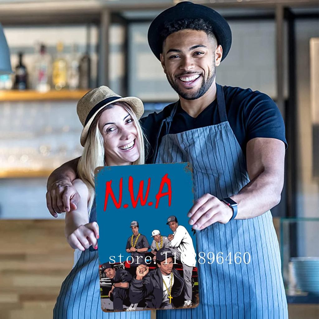 nwa Metal Plaques & Signs wall decor Vintage Tin Signs Captain Metal Poster Decor for Bar Pub Club Wall Decoration