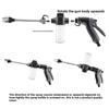 High Pressure Water Gun For Car Wash Gardening With Foam Bottle And Extended Rod