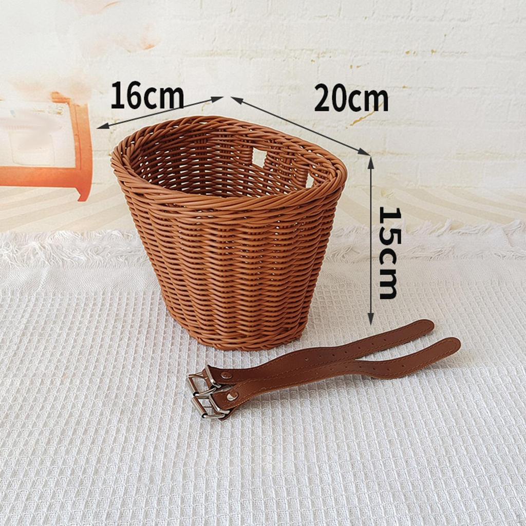Colorful Children's Bike Front Basket for Outdoor Adventures