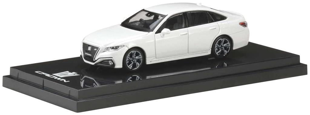 Hobby Japan Toyota Crown RS Limited White Pearl Crystal Shine 1/64 2.0