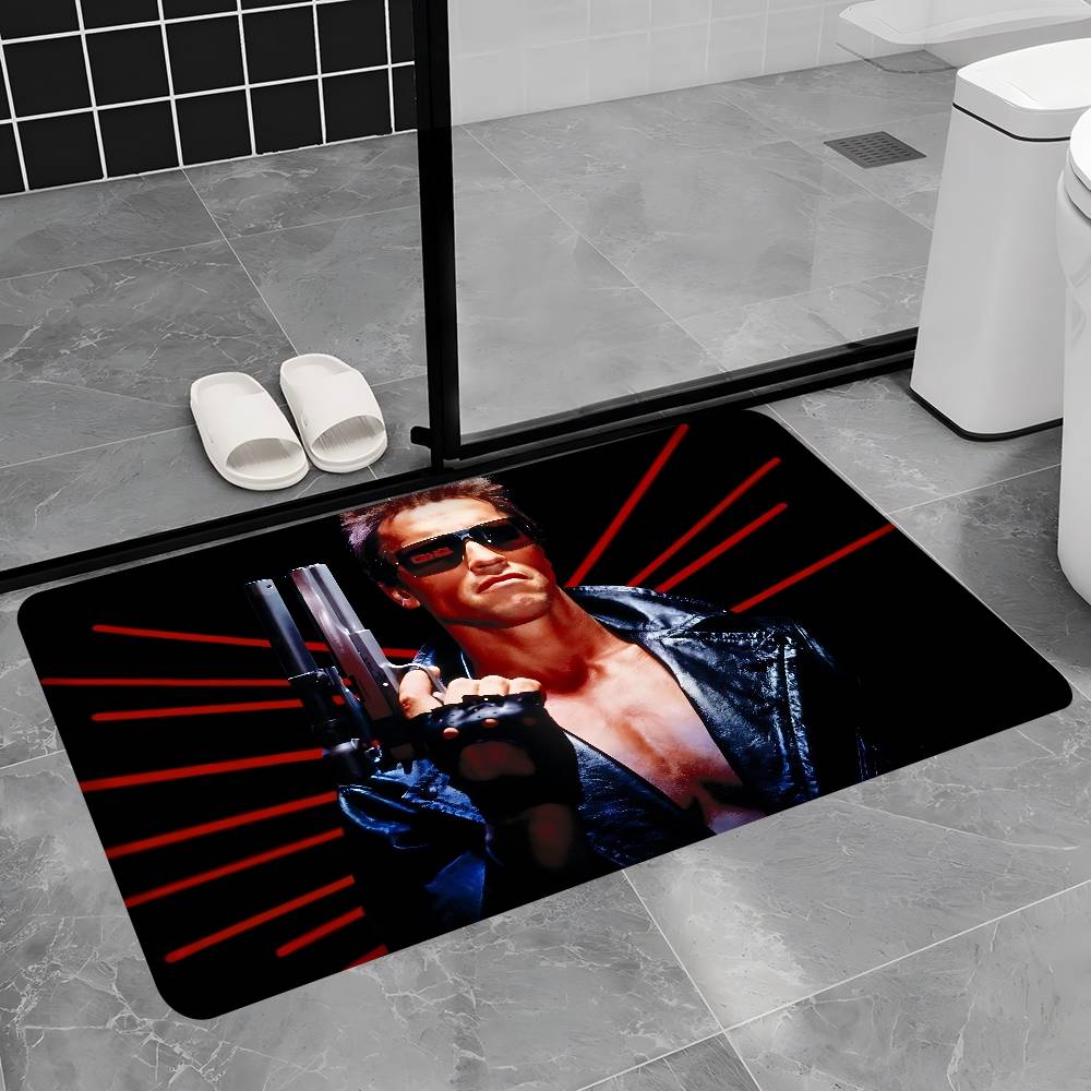 Sci Fi Movie The Terminator Kitchen Mat Cheaper Anti-slip Modern Living Room Balcony Printed Modern Home Decor