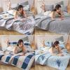 2024 Summer Cotton Quilts Thin Air-conditioning Comforter Soft Breathable Office Nap Blanket Quilted Bed Covers and Bedspreads