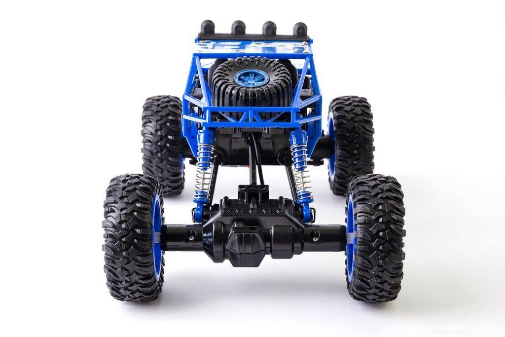Monster Truck Zdalnie Sterowany Niebieski Duży Zabawka Dla Dzieci 1:12