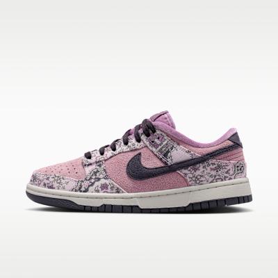 Women's Sneakers Nike Dunk Skate Shoes Women's Low-top Gray Pink White