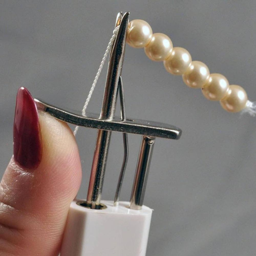 

Handheld Jewelry DIY Tool Universal Knot Maker Handmade Supply Bead Craft Tool Jewelry Making червоний