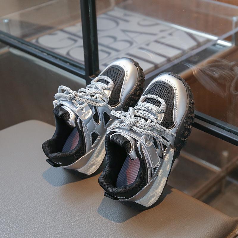 Fashion Girls Sports Shoes Children's Mesh Casual Shoes 2025 Spring and Autumn New Student Versatile New Models