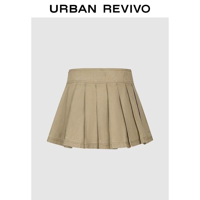 UR2026 Women's Casual Pleated Mini Skirt