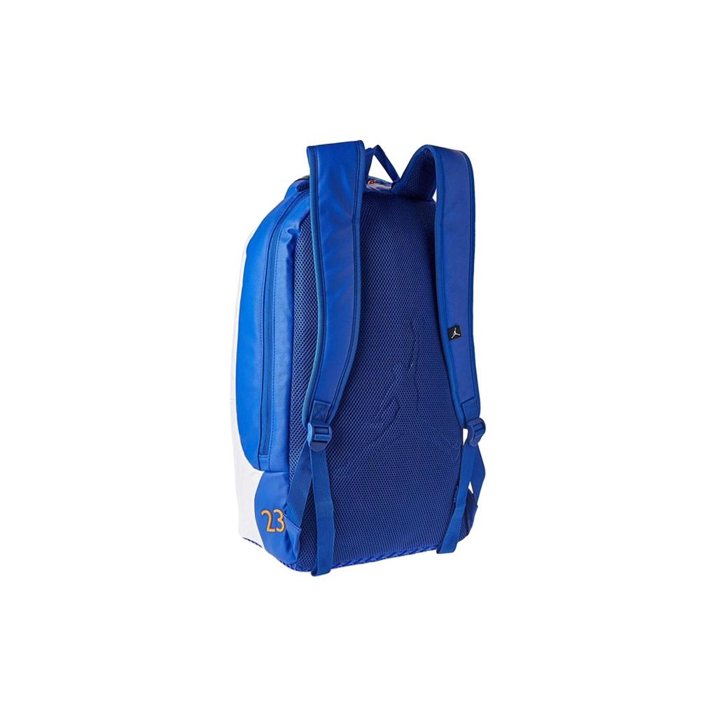 New Jordan Polyester Backpack Regular Unisex Blue White 9A1773-U5H