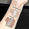 CAPPUVINI Milk Tea Velvet Liquid Eyeshadow Monochrome Matte Makeup Long-lasting Brown Eyeshadow