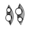 Carbon Fiber Style Steering Wheel Button Cover Trims Replacement for Smart Fortwo Forfour 453 2015 2021