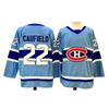Camiseta Retro de Hockey sobre Hielo para Hombre Bordada Personalizada 93 Suzuki Demidov Caufield Uniforme Deportivo de Equipo Mezcla de Algodón