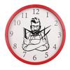 Household Cartoon Tone Clock with Accurate Travel Time, Personalized and Creative Silent Wall Clock with Clear Fonts and Punch-free Quartz Clock
