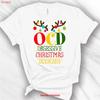 Ocd Obsessive Compulsive Christmas Merry T Shirt Spirit Of Holiday Movies Hello Winter Holidays Vintage Designer Clothes