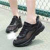 Black Non-slip Women's Shoes, Non-slip and Light Running Sports Shoes, Breathable Casual Travel Shoes, Comfortable Work Shoes