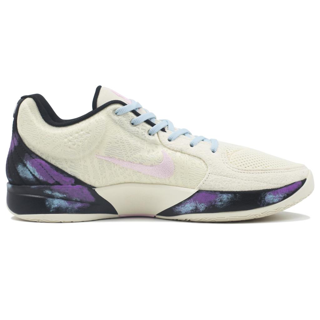 Nike Ja Morant 2 Cushioning Abrasion Resistant Cushioning, Wear Resistant Low Top Basketball Shoes Men's Purple Blue FD7327-100(Team1524-)