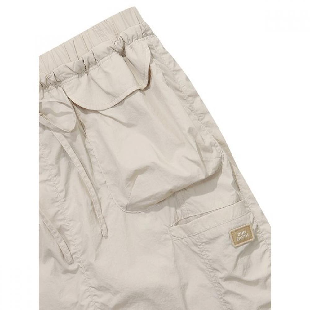 Utility Shirring Skirt  Cream  [seohyun Wear] [24ss]