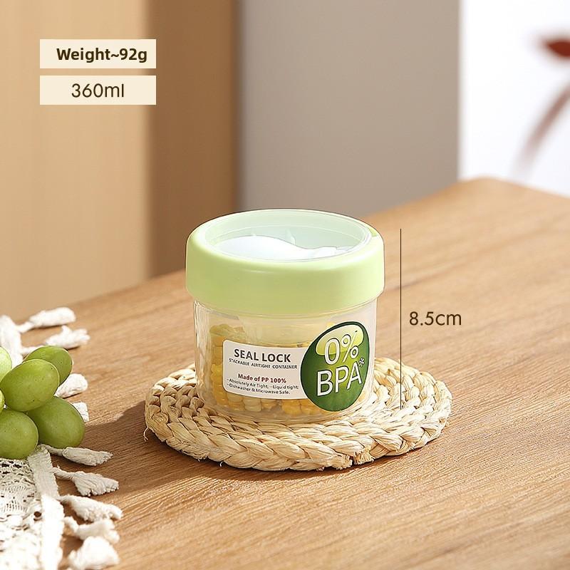 Portable Salad Bowl With Sealed Lid For Light Meals And Snacks