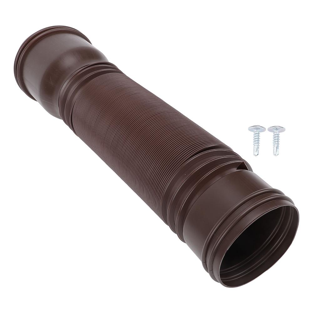 PE Extendable Drain Away Extender Screws Included Downspout Diverter  Garden