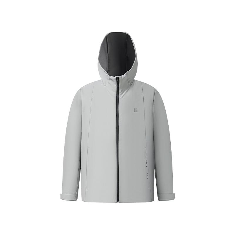 Men's Jacket FILA Down Jacket Men's Sky Cloud Gray