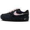 Gamma Force Cloud Peach Synthetic Leather Abrasion Resistant Low Top Skateboard Shoes Women's Black HQ1674-001(team-1081)
