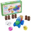 Bauernhof-Set - Konstruktionsspielzeug - JELLY BLOX - GOLIATH - Weiche und flexible Bausteine - Ab 2 Jahren