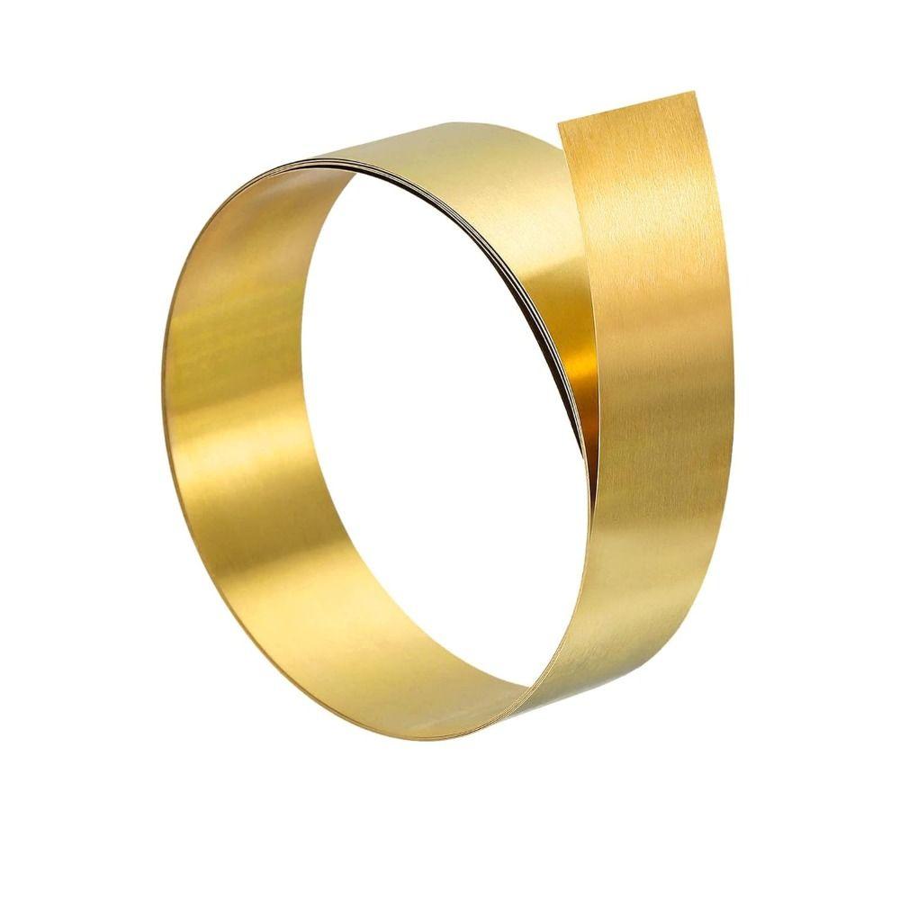 Length 1000mm Brass Metal Width 10-60mm Brass Strip New Metal Foil Plate