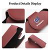 Car Glasses Case Sun Visor Leather Eyeglass Clip Auto Interior For Volvo Rdesign XC60 XC90 V40 EX30 S60 C30 V70 S90 XC40 V50 V60