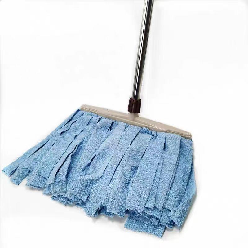 Ultra-Fine Fiber Stainless Steel Mop Head: Large, Thick, Traceless, Ideal for Shopping Malls.