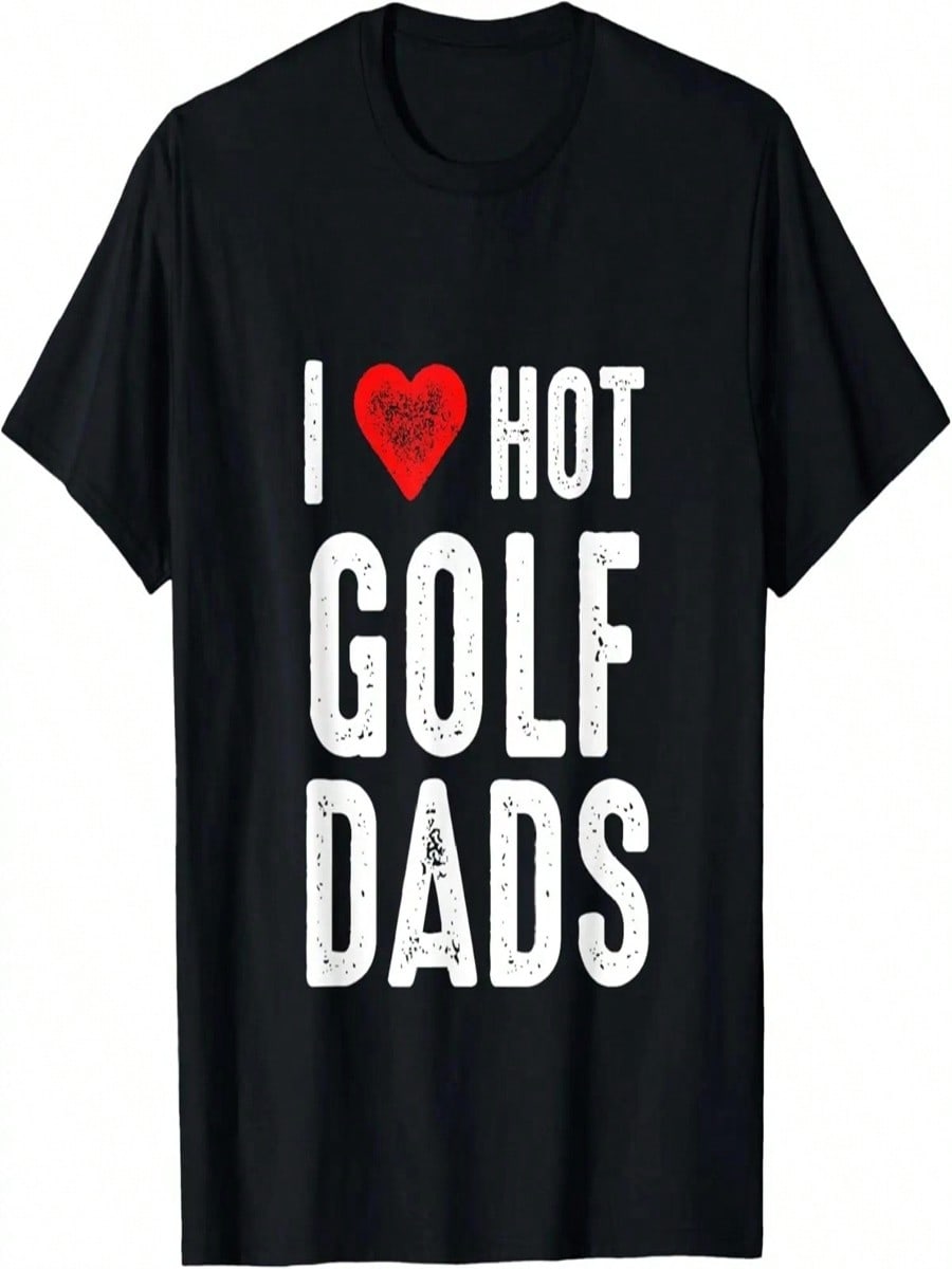 I Love Hot Golf Dads T-Shirt S разноцветный